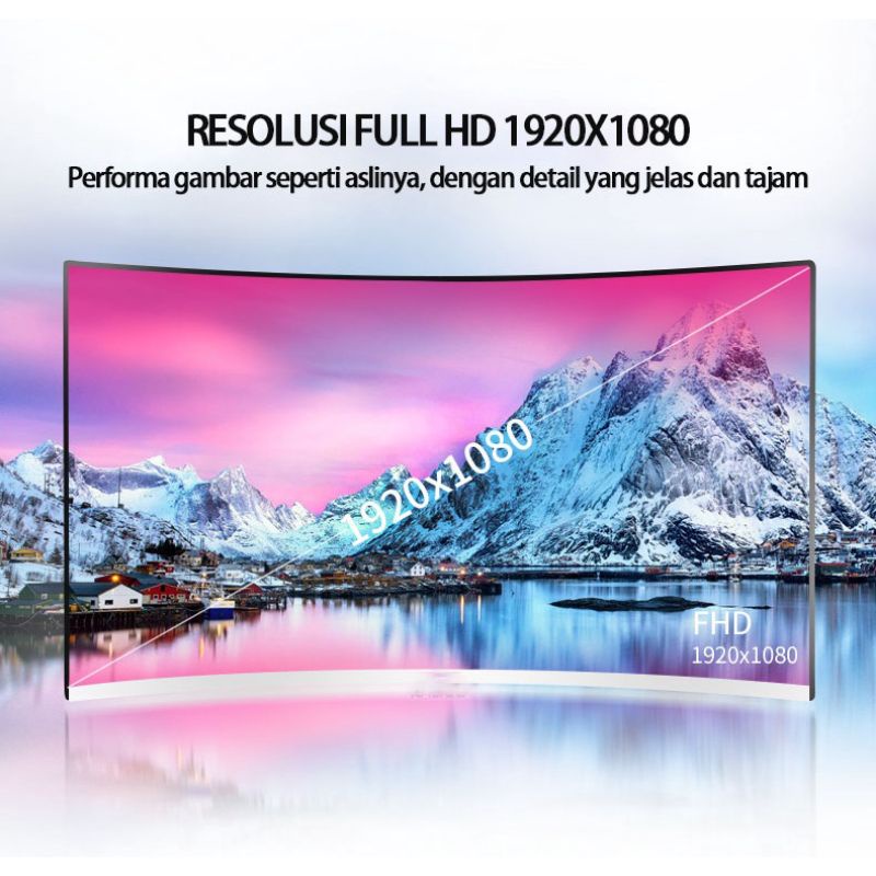 TV MONITOR LED 24 INCH AUTHENTIC - GAMING MONITOR