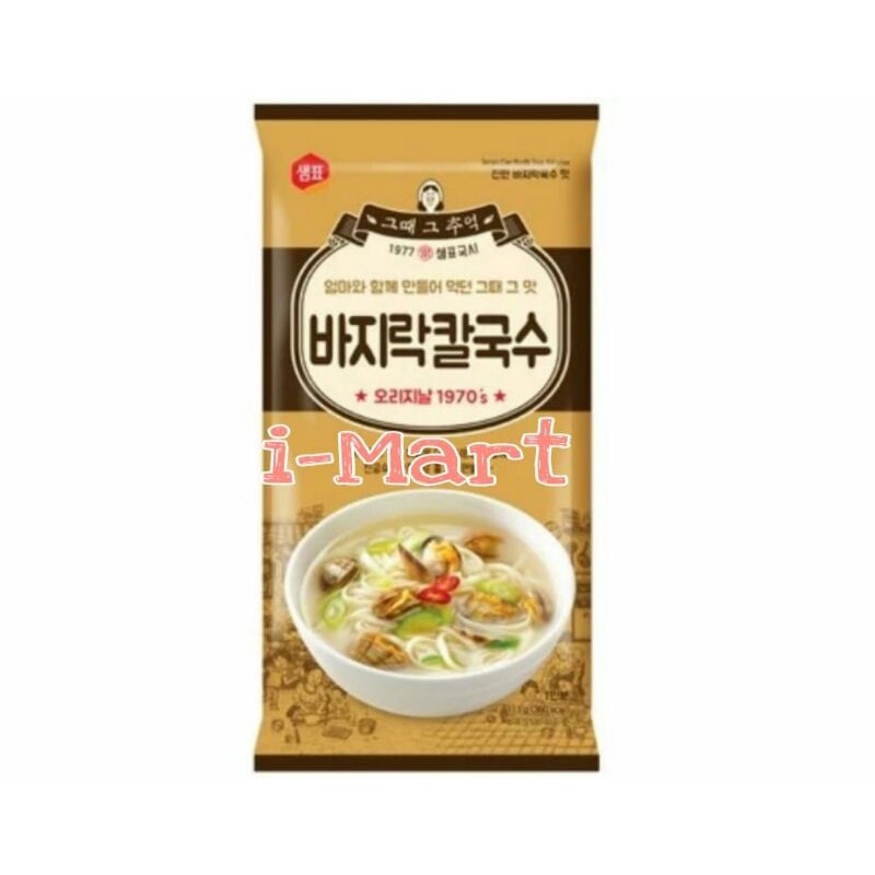 

SEMPIO Kal Guksu Clam Noodle Soup (Mi Instan Bumbu Sup Kerang )100,3gr