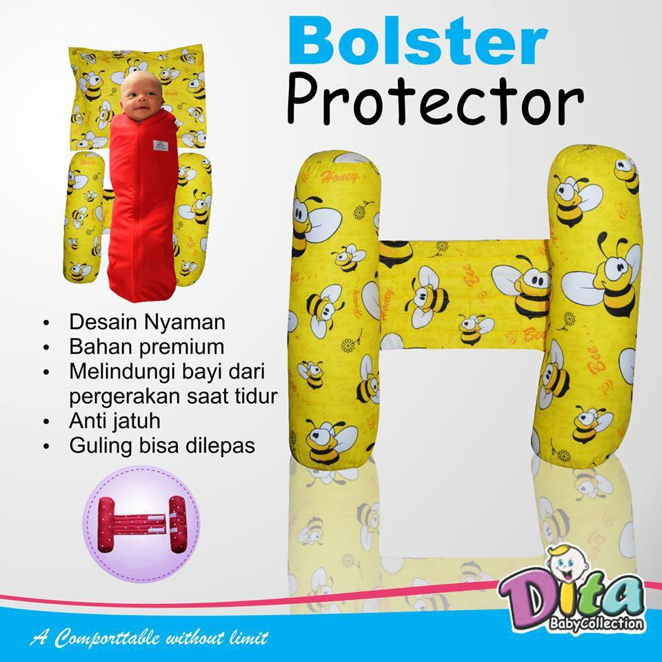 Guling bayi guling anti jatuh boister protector guling anti jatuh guling bayi selimut bayi