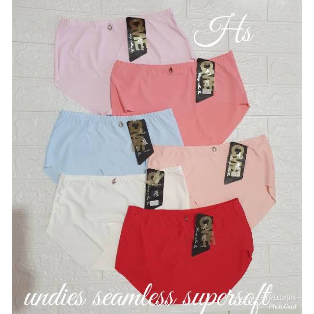 CELANA DALAM SEAMLESS IMPORT SUPERSOFT/UNDIES SEAMLESS