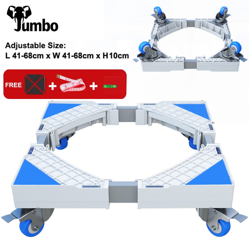 Jumbo Tatakan Kulkas Tatakan Mesin Cuci Multifunction Base Adjustable