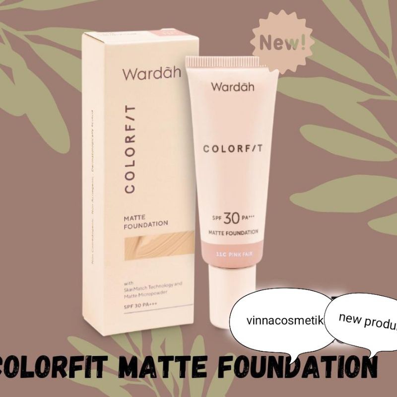 Wardah Colorfit Foundation / Colorfit Foundation Wardah