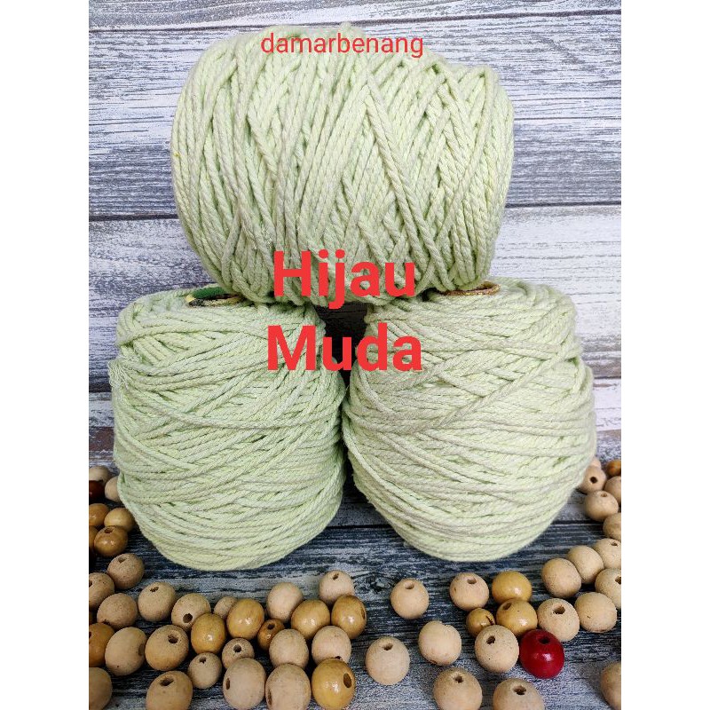 Tali katun size 4mm(1kg)