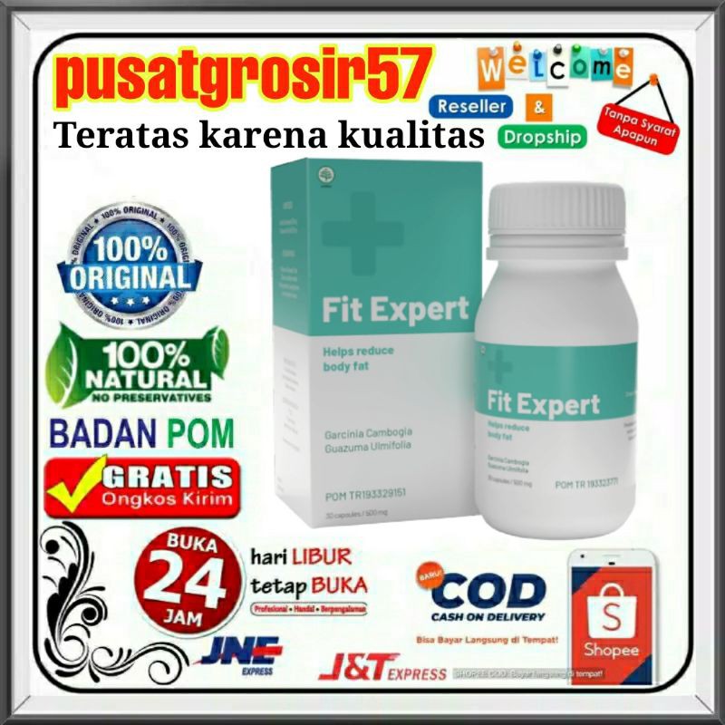 OBAT PELANGSING FIT EXPERT ASLI 100% ORIGINAL OBAT FIT EXPERT HERBAL OBAT DIET BPOM AMPUH MANJUR