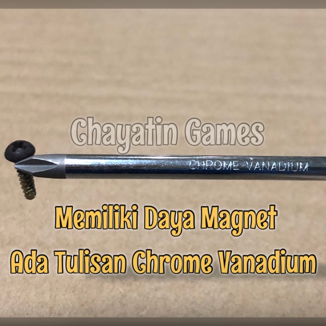 Obeng Sellery Model Plus Type 11-514 Ukuran Diameter 5 mm