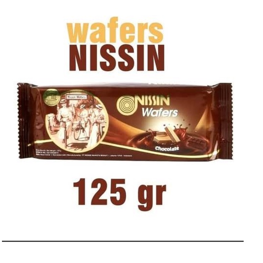 

Nissin wafer coklat 125gr