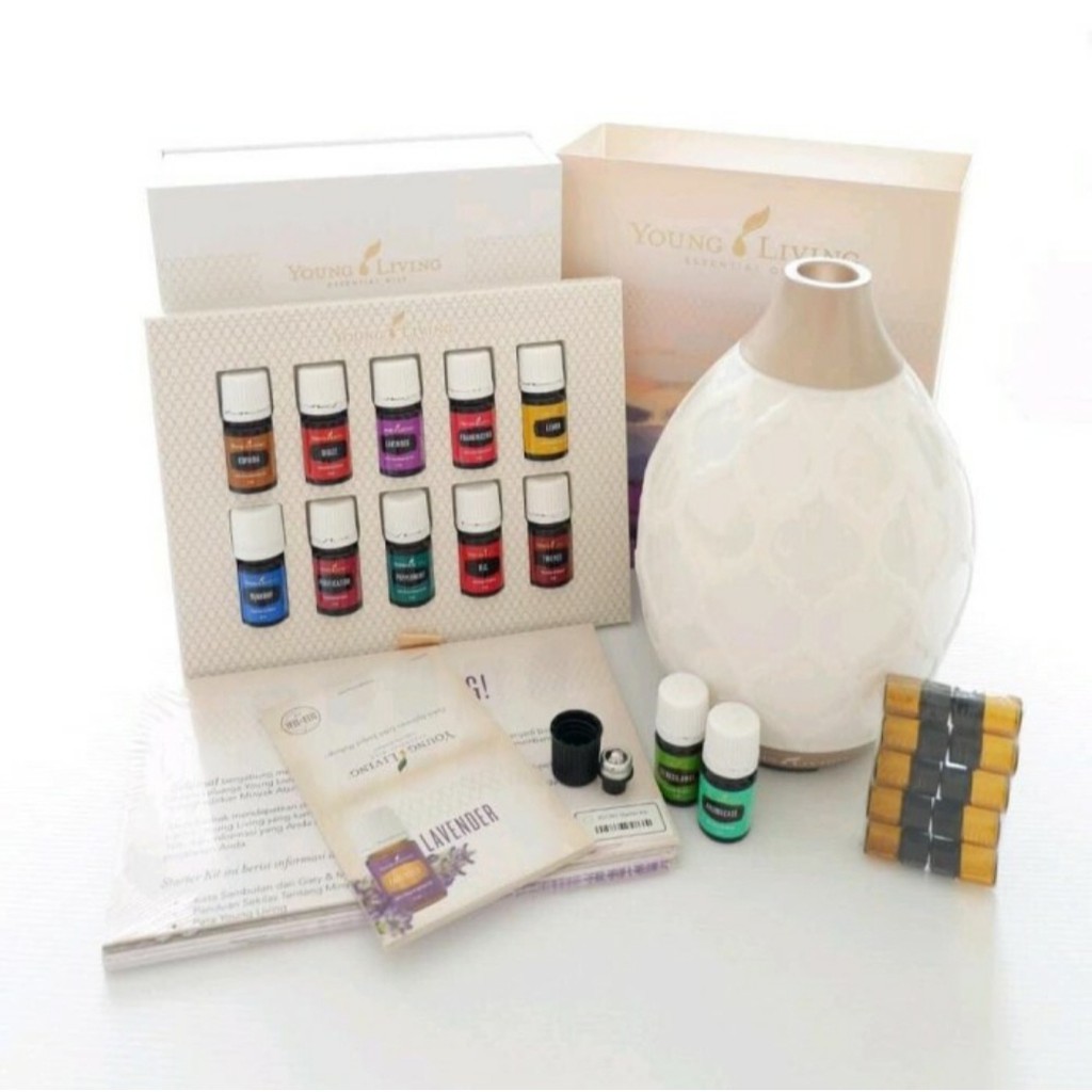 Young Living Premium Experience Package (PEP) + Diffuser + 12 oils ORIGINAL 100%  join member