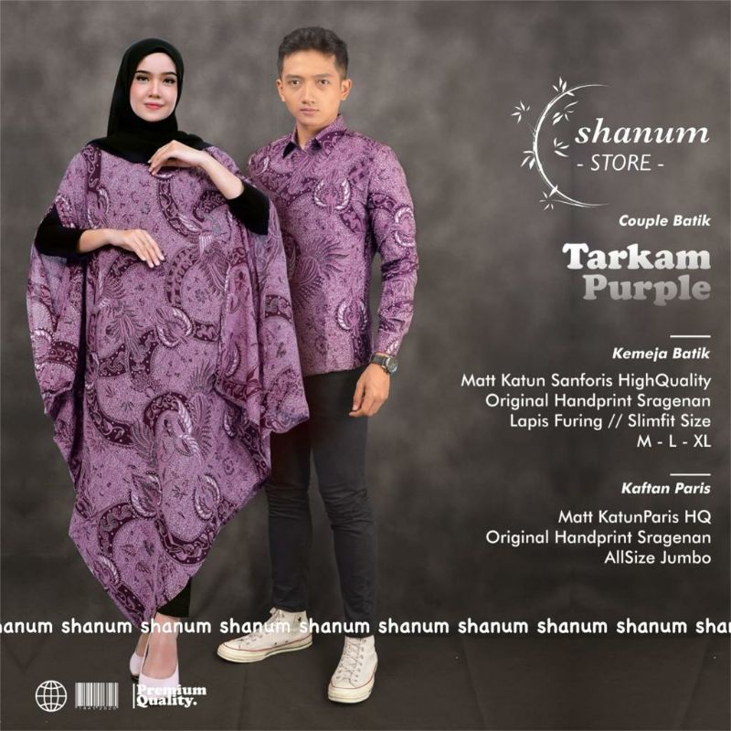 Couple Batik Solo Seragam Batik Couple Kaftan Batik
