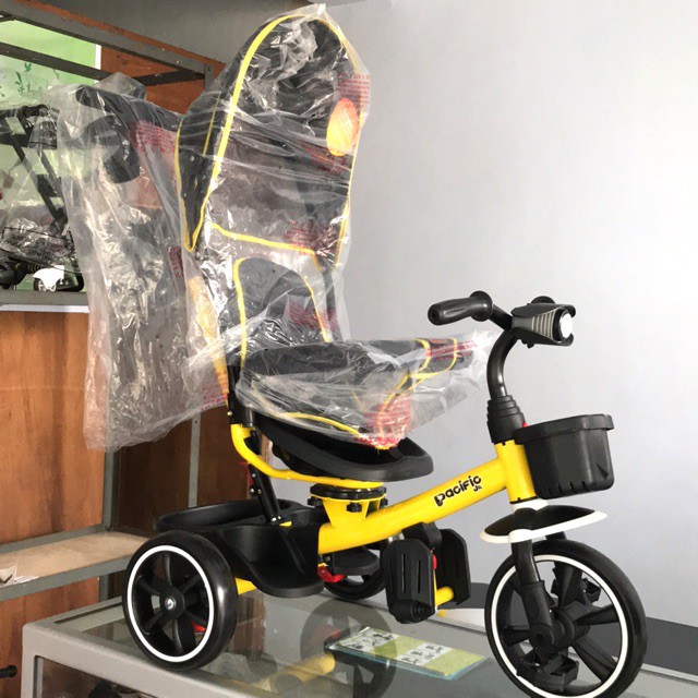 Sepeda anak stroller roda 3 perlengkapan baby bisa lipat untuk traveling roda tiga bayi