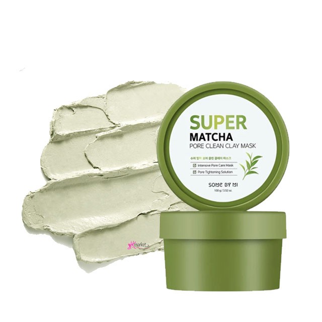 [BPOM] SOMEBYMI SUPER MATCHA PORE CLEAN CLAY MASK 100GR