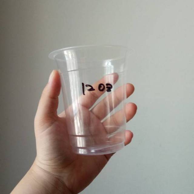 Gelas 12 oz PP / Cup 12 oz PP (Beli kelipatan 50pcs)