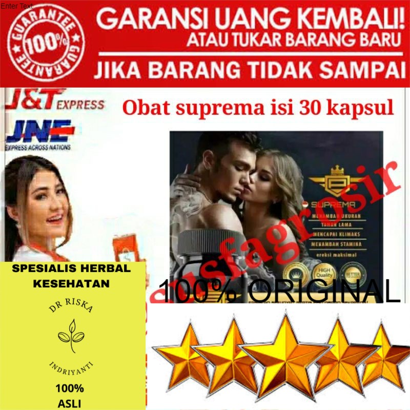 100% ASLI SUPREMA ASLI ORIGINAL BPOM Suplemen Herbal