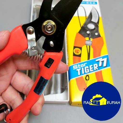 ➫ Gunting Dahan Ranting Rumput / Garden Shears Star Tiger 77 ukuran 7" ►