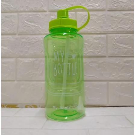 Botol bekal air minum big besar jumbo kapasitas 2 liter MY BOTTLE BPA Free 2000ml