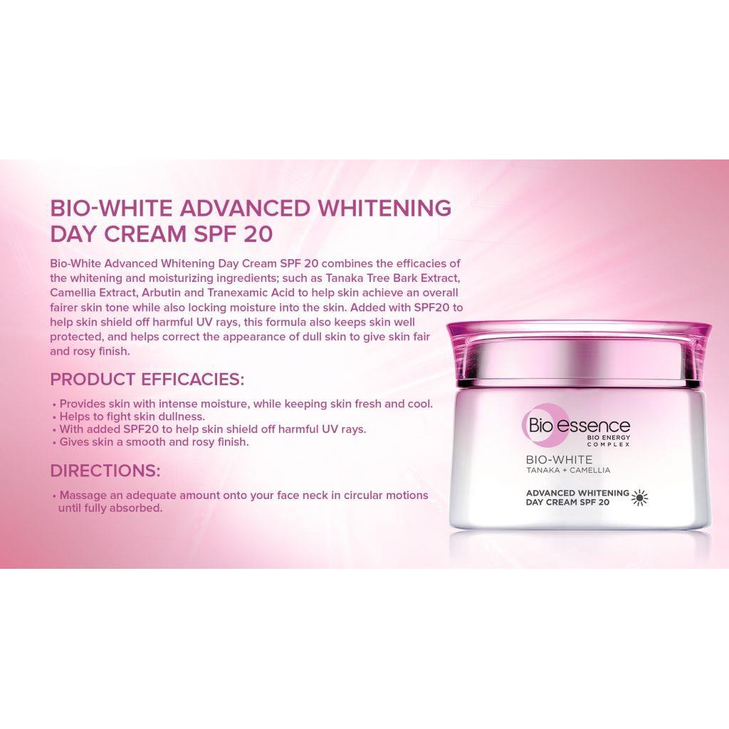 Bio White Advanced Whitening Day &amp; Night Cream 50gr