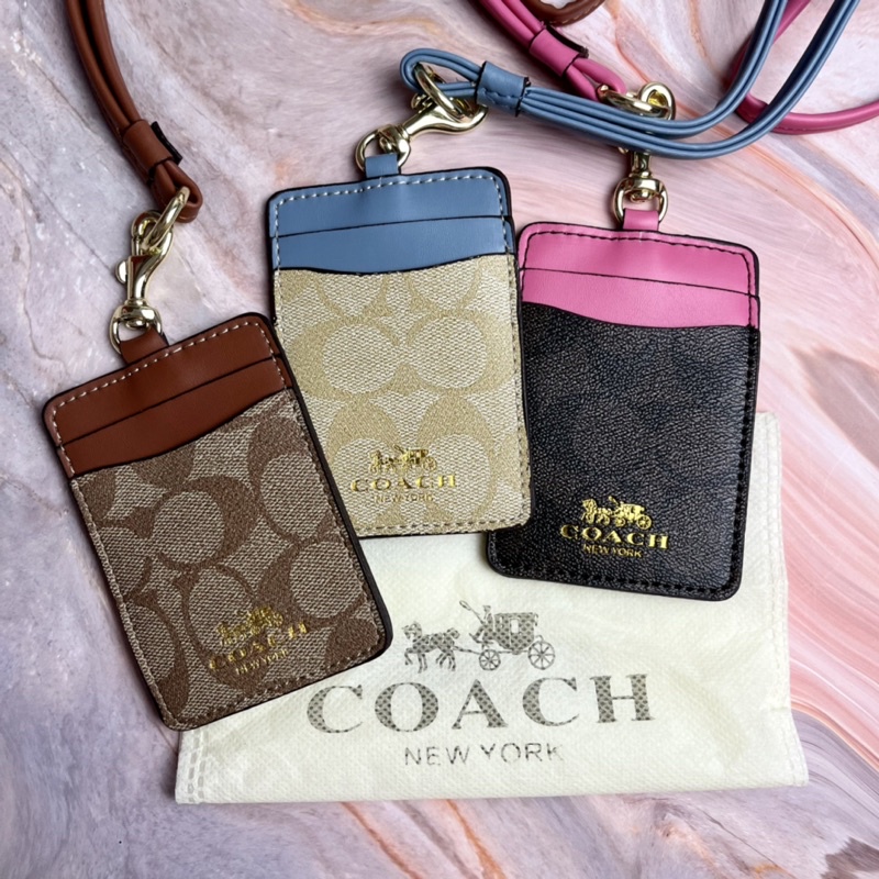 Coach Signature Lanyard SEMI PREMIUM