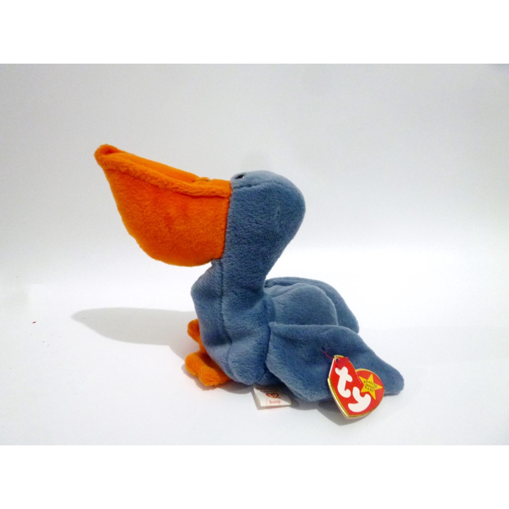 Boneka Pelikan Pelican Bird Doll Original TY Scoop Plush Doll