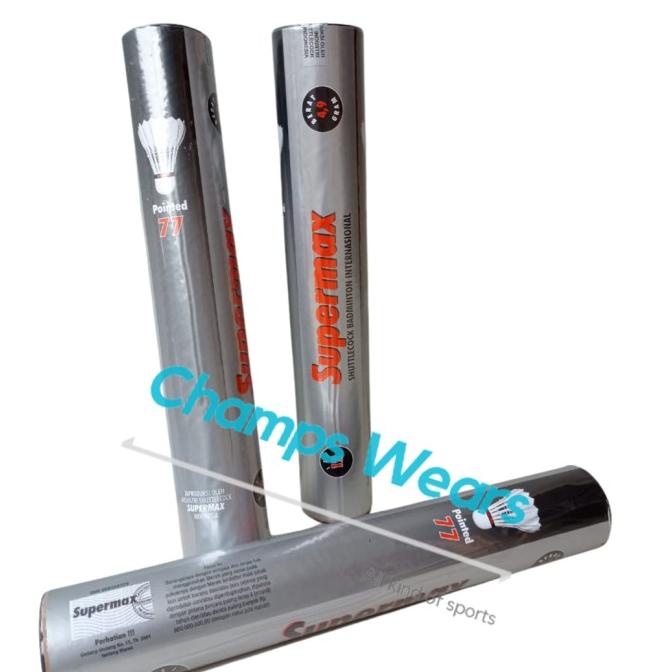supermax silver shuttlecock / kok supermax / supermax /supermax silver TERMURAH