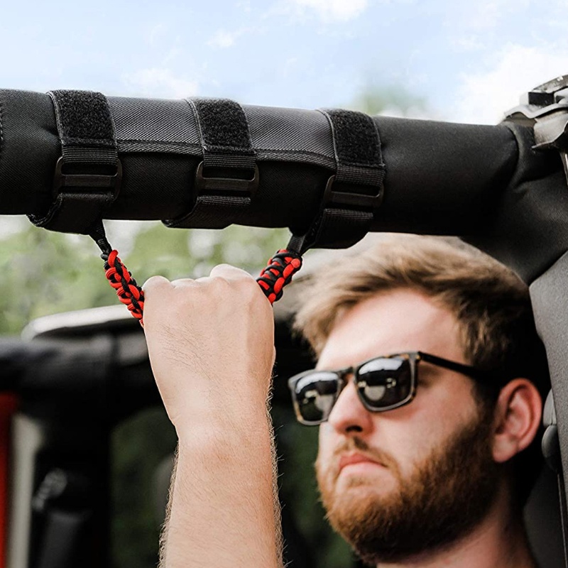 Sun Strap Grip Handle Pintu Mobil Untuk Jeep Wrangler TJ-LJ