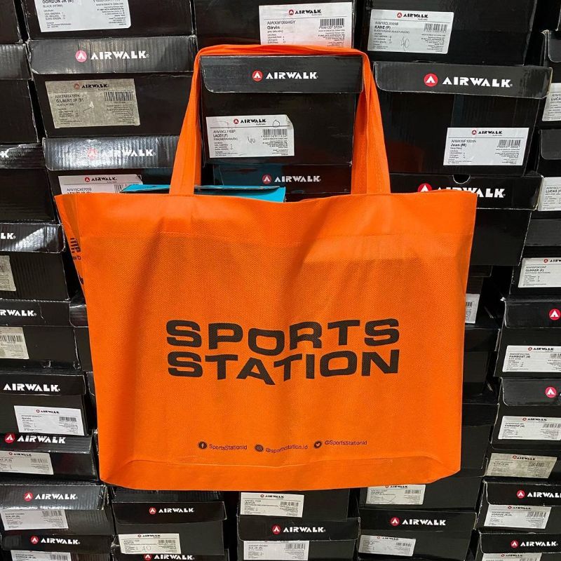 RB Paperbag Shoping Bag Sport Station Tas belanja