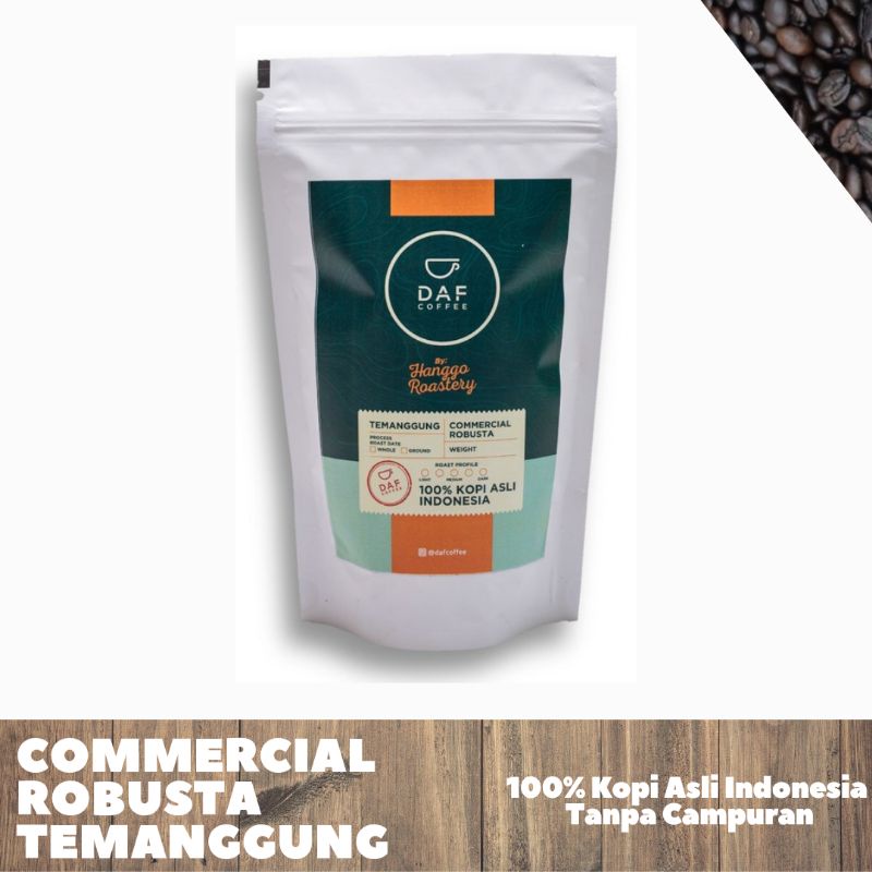 

Kopi Robusta Temanggung 100gr | Kopi Biji/Bubuk Robusta Temanggung 100% Murni Tanpa Campuran