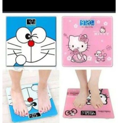 TIMBANGAN BERAT BADAN DIGITAL KARAKTER