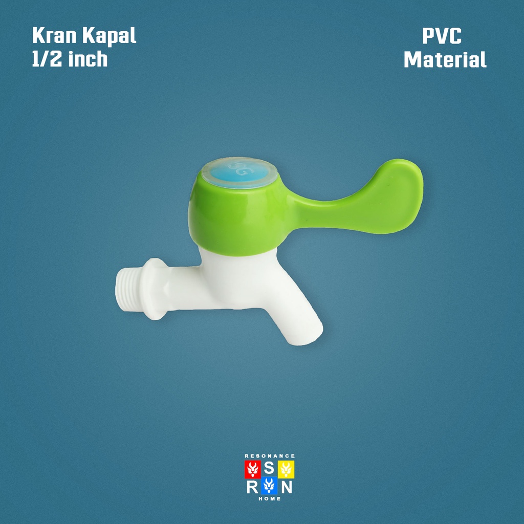 Kran Air Pvc 2 Way 1/2 Inch Keran Jempol Resonance Home