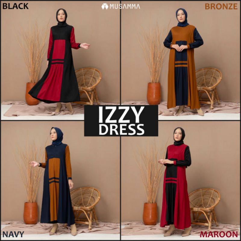 MUSAMMA IZZY DRESS GAMIS RAYON TWILL ORI