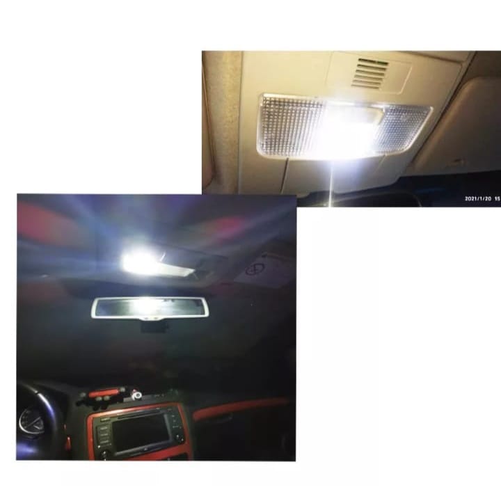 Lampu plafon mobil 12 Titik / 12 led mobil / lampu led plafon interior mobil lampu kabin mobil