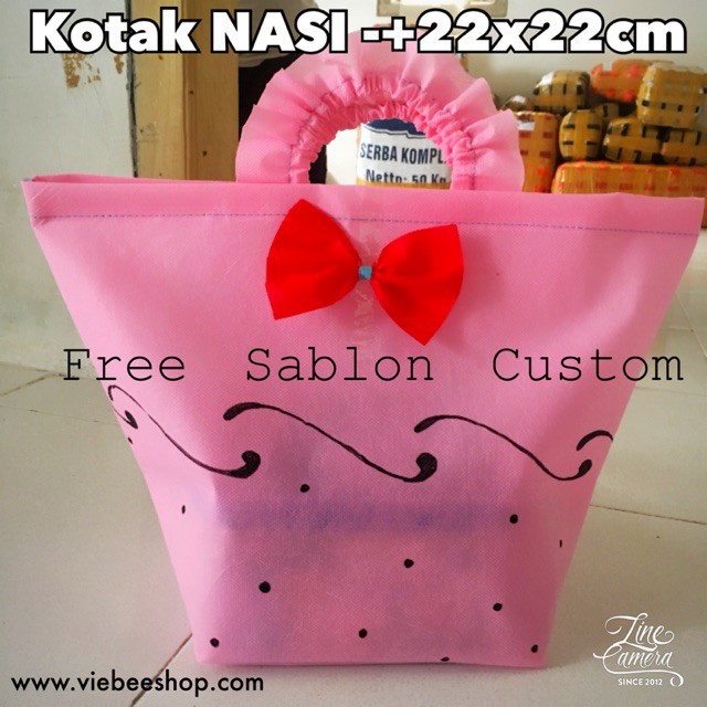 TAS HAJATAN I KOTAK NASI K.P 22x22x30 TALI RENDA