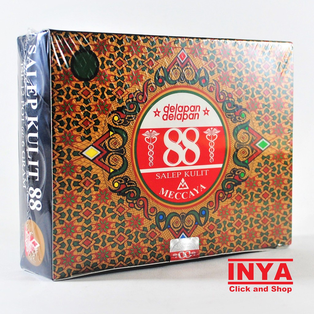 88 12x6g BOX - Selusin - Antiseptic Cream - Salep Kulit