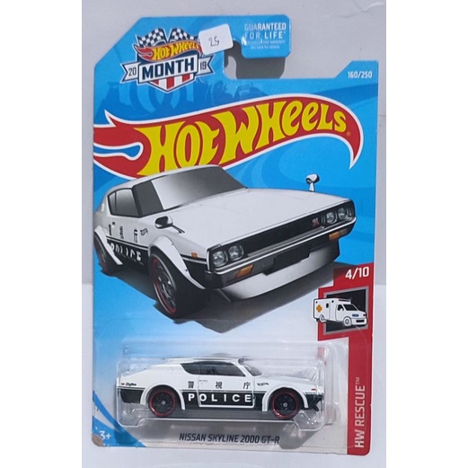 Hotwheels Nissan Skyline 2000 GT-R