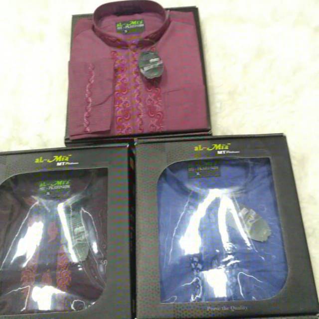 KOKO AL-MIA MT PLATINUM TANGAN PANJANG OBLONG/MANSET(PWU)