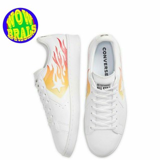 converse pro leather flame