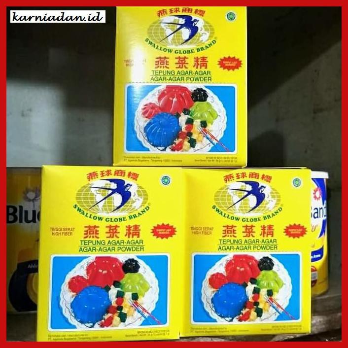 

RAGA-RAGA- 1BOX ISI 12PCS AGAR SWALLOW GLOBE PUTIH / PLAIN 12@84G 1@7G -GNIDUP-NAHAB.