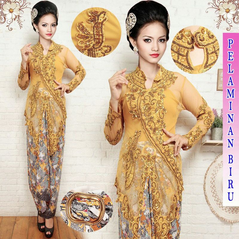 KEBAYA MODERN // KEBAYA TRADISIONAL // BAJU NATALAN // SET KEBAYA MENCENG // By Pelaminan Biru