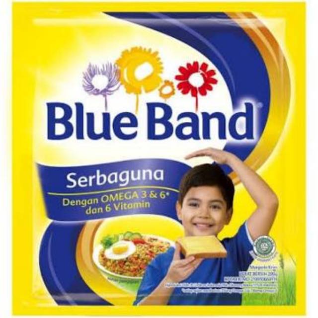 Margarin Blue Band Blueband Cake and Cookies , Serbaguna Kemasan 200 gram Mentega