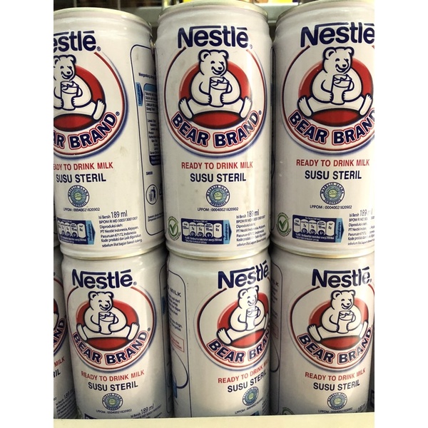 

SUSU BERUANG BEAR BRAND SUSU SAPI SETERILL 189ML