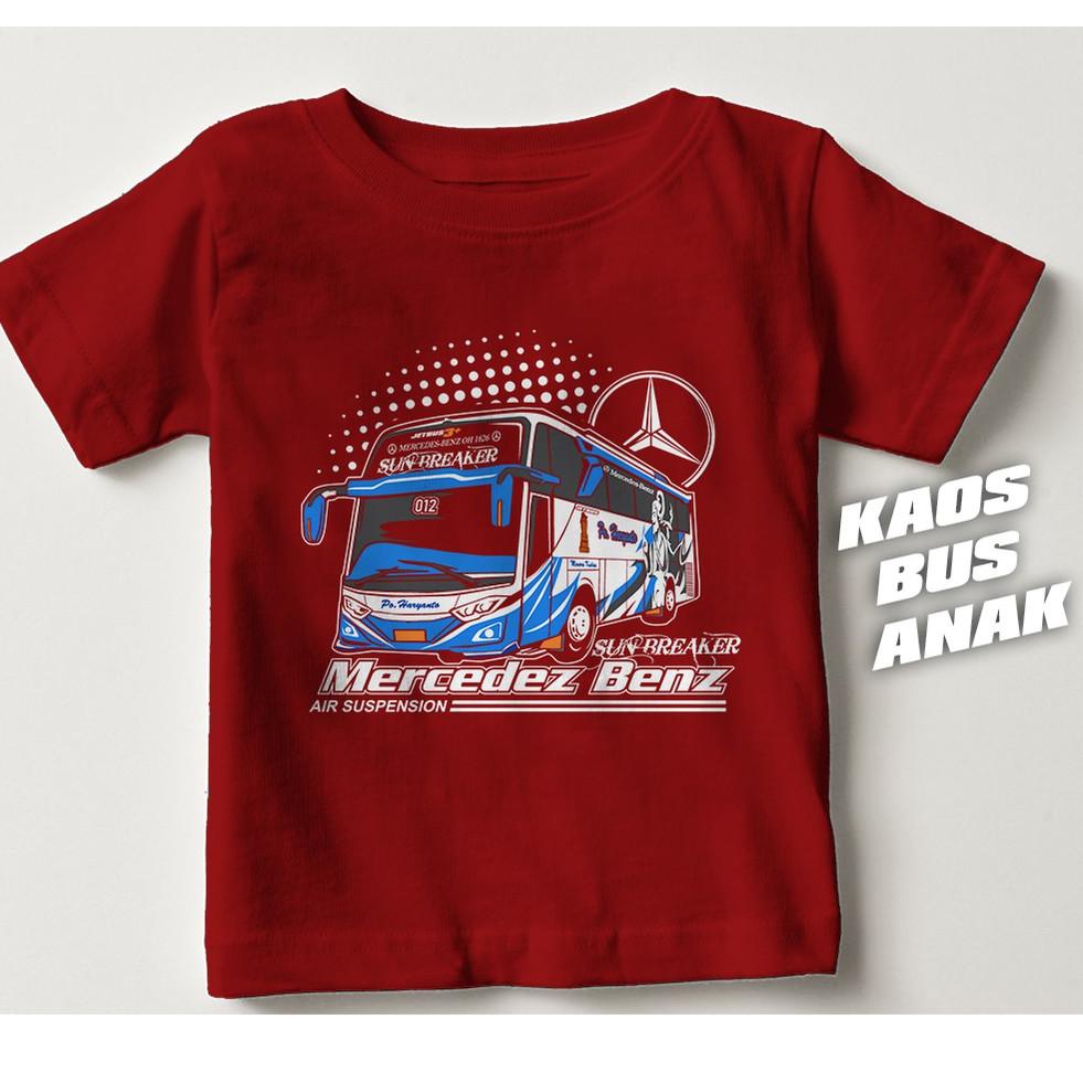 Kaos anak / Kaos Bus anak / Kaos Busmania anak / Kaos po Haryanto anak / Sunbreaker anak {CV.01Jn22т