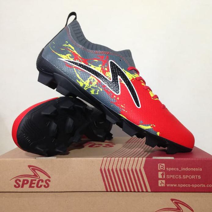 Bhanu Sepatu Bola Specs Cyanide TNT 19 FG Emperor Red 100839 Original BNIB