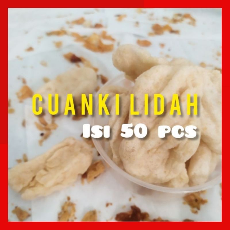

CUANKI LIDAH KHAS GARUT ISI 50 PCS