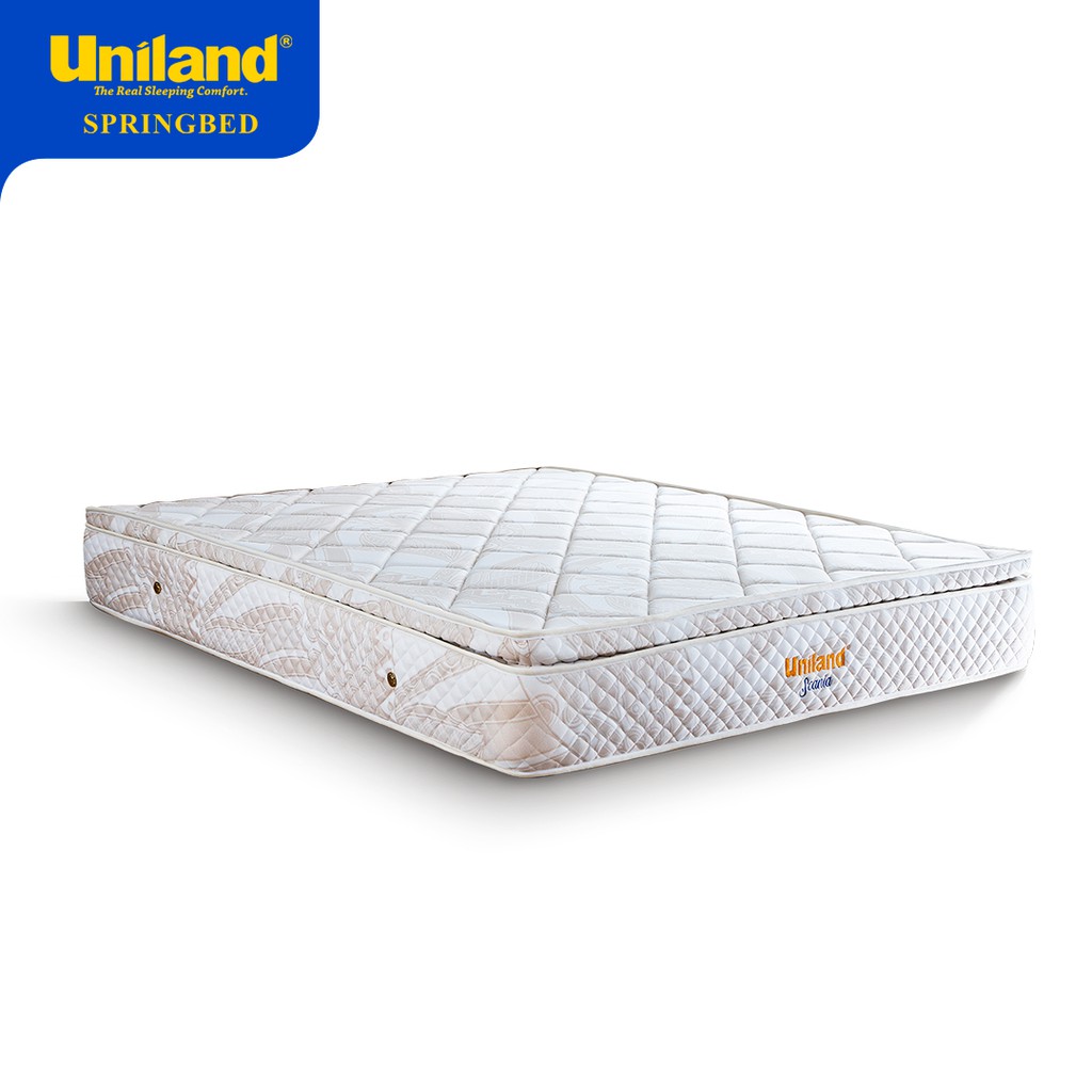 Uniland Springbed Scania Pillowtop Hanya Kasur Spring Bed Shopee Indonesia