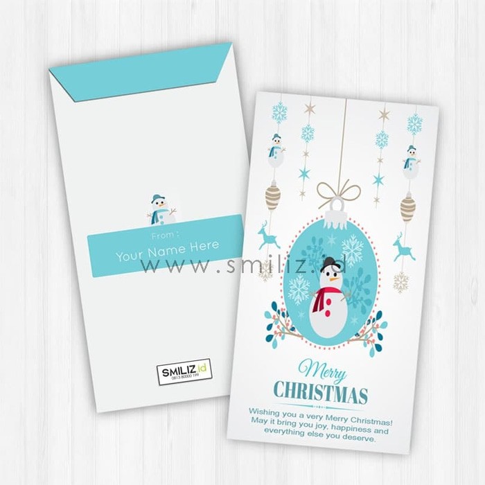 

Amplop Angpao Natal Santa Claus Lucu 2026