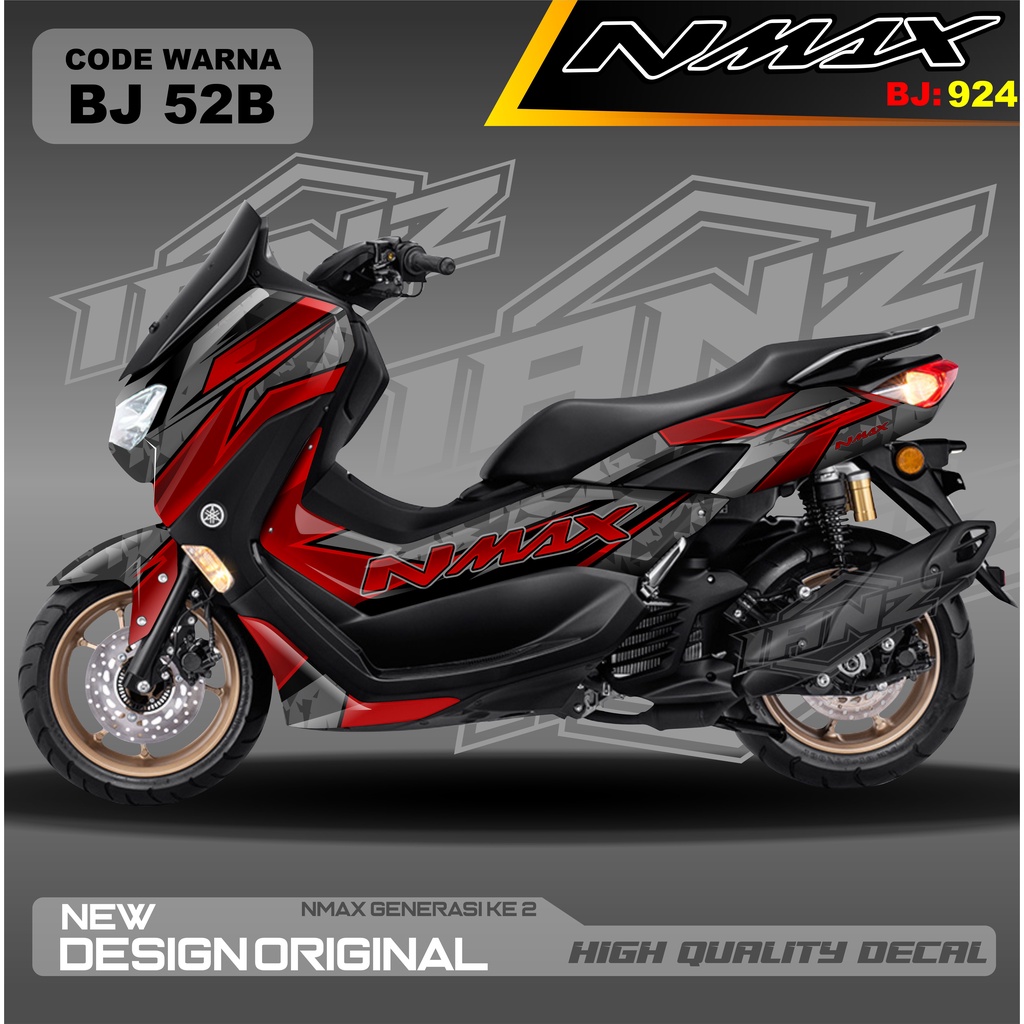 STICKER DECAL ALL NEW NMAX FULL BODY MOTOR/ DECAL FULL BODY NMAX / sticker nmax / decal nmax / stiker motor nmax / decal new nmax /DECAL STIKER FULL BODY NMAX / STIKER DECAL NMAX TERBARU