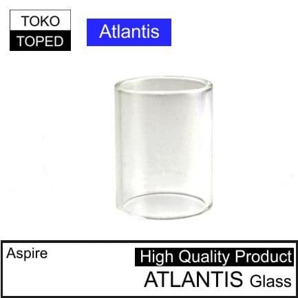 koleksi tabung bahan kaca ATLANTIS Replacemen warna glass bening