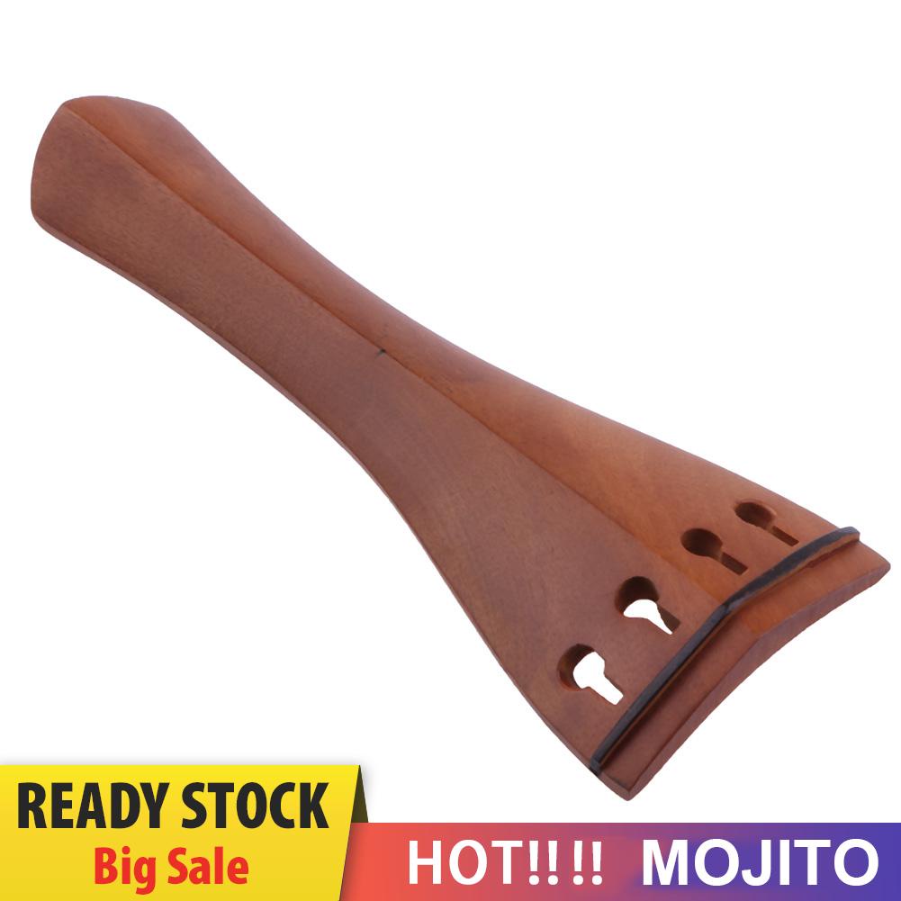 Tuner Tailpiece Besar Bahan Kayu Jujube Warna Coklat Untuk Biola 4 / 4-3 / 4