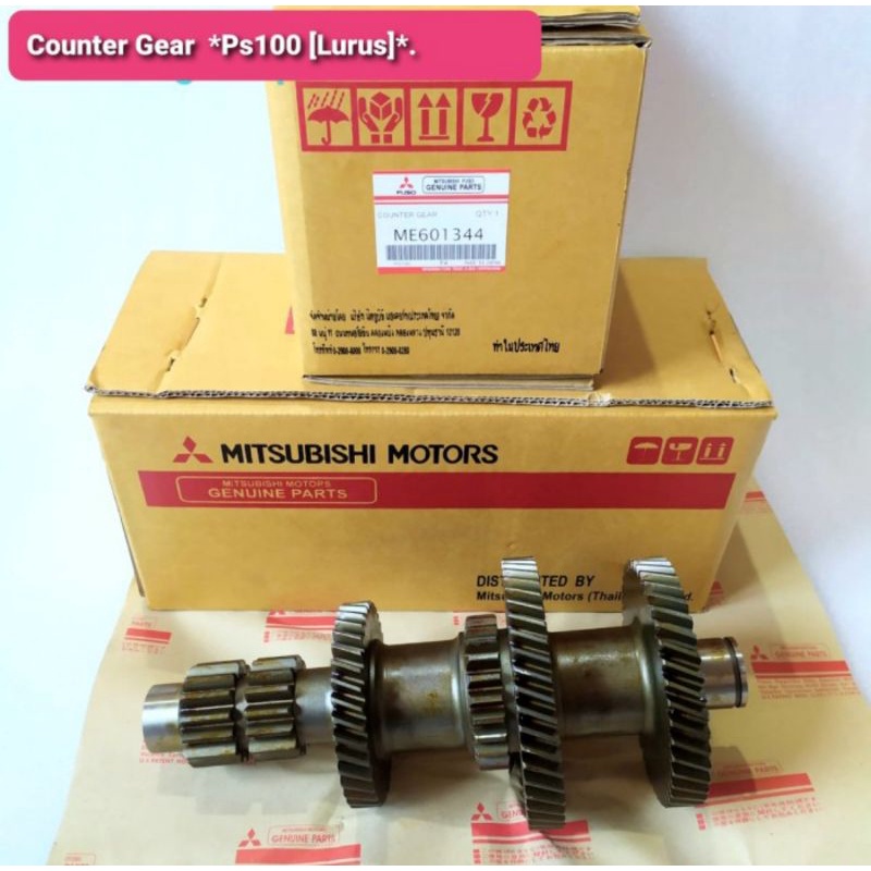 Counter Gear Gigi Susun Mitsubishi PS100 Gigi Lurus