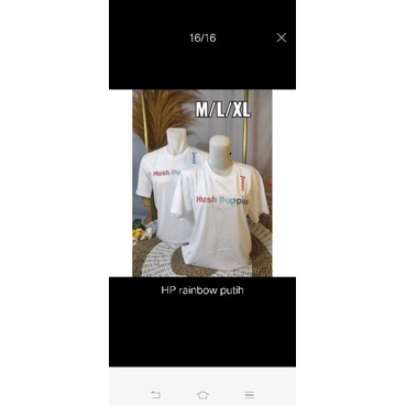 Kaos Hush Puppies Branded Baju Hush Puppies Pria Wanita Original Hush Puppies Lengan Pendek Polos