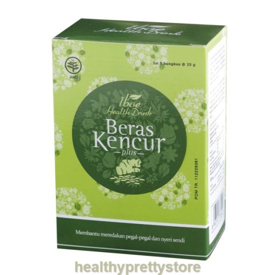 

Jamu IBOE Natural Drink Beras Kencur Dos (5 Sachet).