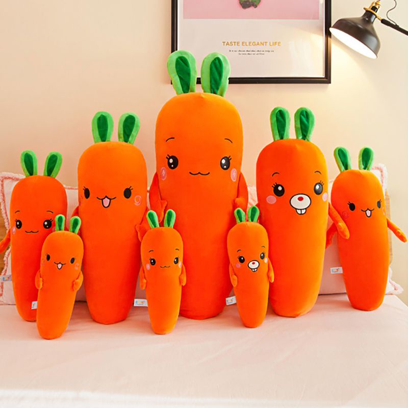 70cm Mainan Soft Stuffed Animals Carrot Sleeping Pillow Doll Plush Toy Cushion Kids Toy Gift Boneka